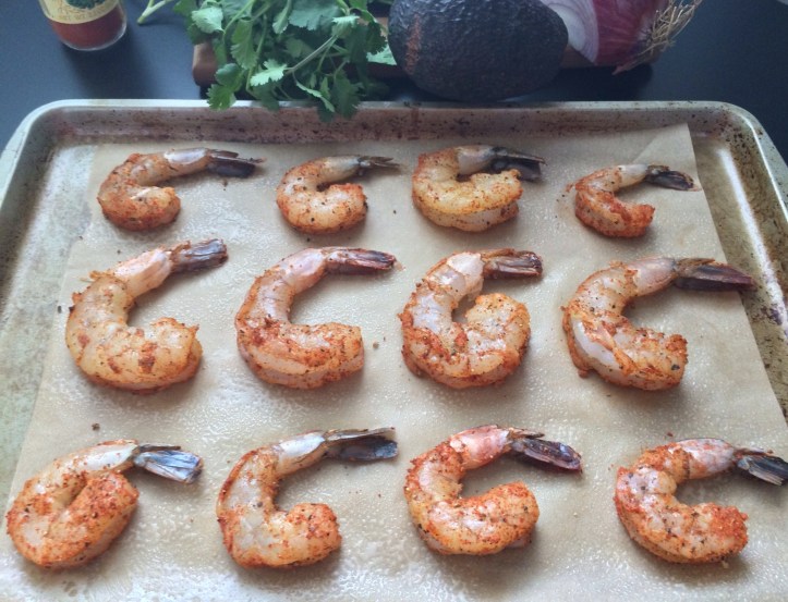 These lil guys are U15/20 count shrimp, meaning there are 16-20 shrimp per pound. 26/30, 31/40 and 41/50 are other shrimp count examples.