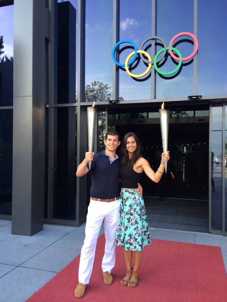 The International Olympic Committee is based in Lusanne, Switzerland...just a few steps from our hotel. We had the place to ourselves, ran amuck the museum and found 